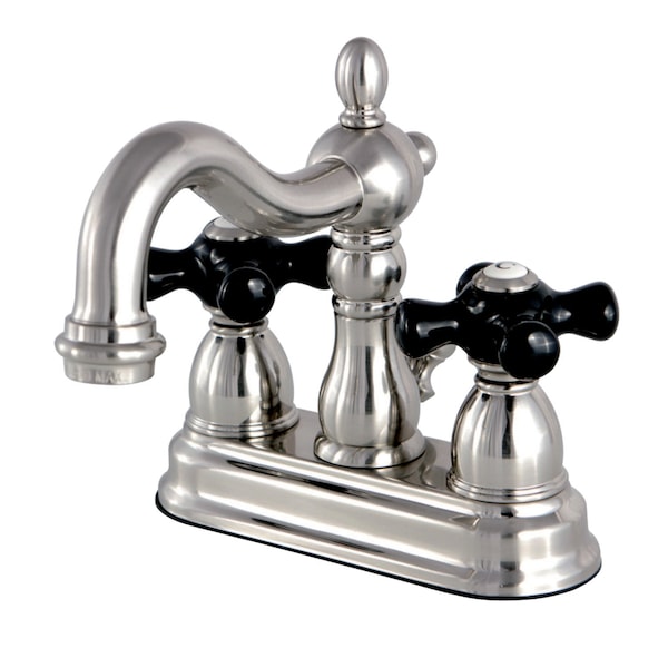 KS1608PKX 4" Centerset Bathroom Faucet, Brushed Nickel